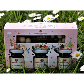 Coffret PLAISIR confiture de la hoube moselle grand est