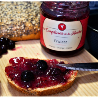 Confiture Fruizzz Ananas Cassis Orange Confitures de la Hoube Grand Est Moselle