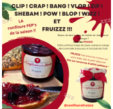 Confiture Fruizzz Ananas Cassis Orange Confitures de la Hoube Grand Est Moselle