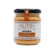 NUT'IN BIO - Beurre de Cacahuètes - pâte à tartiner 200 gr