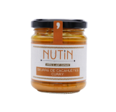 NUT'IN BIO - Beurre de Cacahuètes aux Epices - pâte à tartiner 180 gr