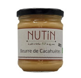 NUT'IN BIO - Beurre de Cacahuètes - pâte à tartiner 200 gr