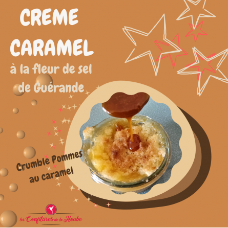 Crème Caramel à la Fleur de Sel de Guérande 250 gr