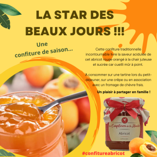 Abricot 220 gr Confiture extra