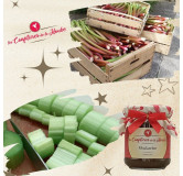 Confiture extra Rhubarbe d'Alsace 220 gr