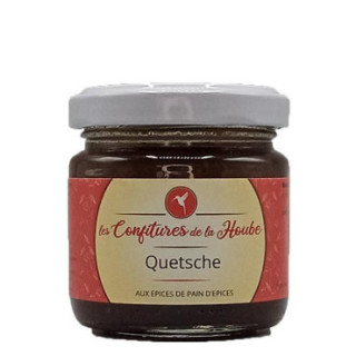 Confiture artisanale Quetsche d'Alsace aux épices de Noël 110 gr Les Confitures de La Hoube