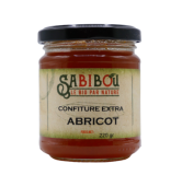 SABIBOU - Abricot - confiture artisanale BIO 220 gr