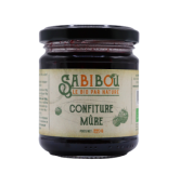 SABIBOU - Mûre - confiture artisanale BIO 220gr