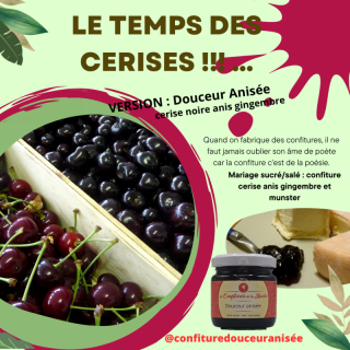 Douceur Anisée 110 gr Confiture extra