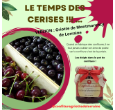 Griotte de Montmorency de Lorraine 220 gr Confiture extra