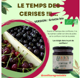 Griotte 220 gr Confiture BIO