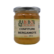 SABIBOU - Bergamote  - confiture BIO 220 gr