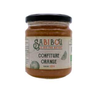 SABIBOU - Orange Douce - confiture artisanale BIO 220gr