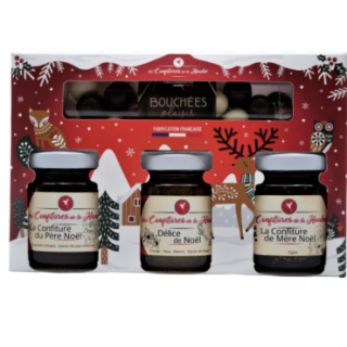 coffret flocon confture de la hoube moselle grand est