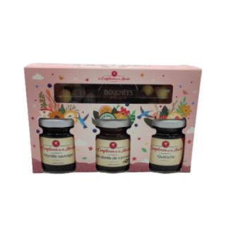Coffret TERROIR confiture de la hoube moselle grand est