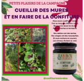 SABIBOU - Mûre - confiture artisanale BIO 220gr