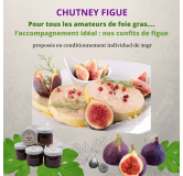 Chutney de Figue 30 gr Confitures de La Hoube Moselle