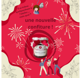 Confiture extra Eglantine sauvage 220 gr Les Confitures de La Hoube