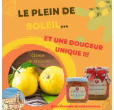 Citron de Menton 220 gr Confiture extra