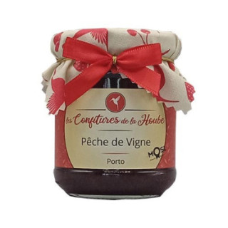 Confiture extra Pêche de Vigne au Porto 220 gr