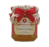Les confitures de la hoube confiture artisanale Passion Exotique 220 gr