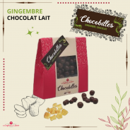 ChocoBilles Enrobés chocolatés Gingembre Chocolat Lait Les Confitures de La Hoube Moselle Alsace Grand Est