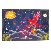 Calendrier de l'Avent 100% fabrication artisanale 100% Les Confitures de La Hoube 24 variétés de confitures différentes