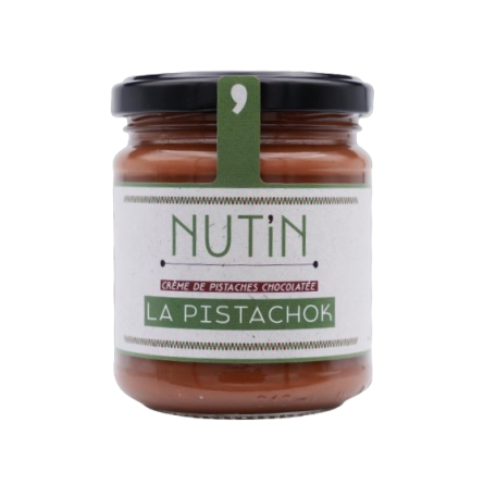 La Pistachok : crème de pistaches chocolatée Nut'in Les Confitures de La Hoube Moselle Grand Est