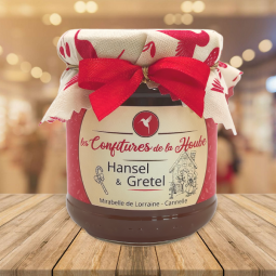 confiture de la hoube confiture artisanale Mirabelle de Lorraine - Cannelle 220 gr - Hansel et Gretel