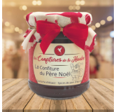 Confiture artisanale Quetsche d'Alsace aux épices de Noël 220 gr Les Confitures de La Hoube - Confiture du Père Noel