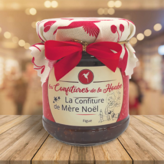 Confiture Mère Noël - Figue - Confiture extra - Les Confitures de la Hoube