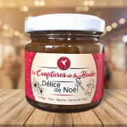 Délice de Noël 110 gr - Les Confitures de La Hoube-