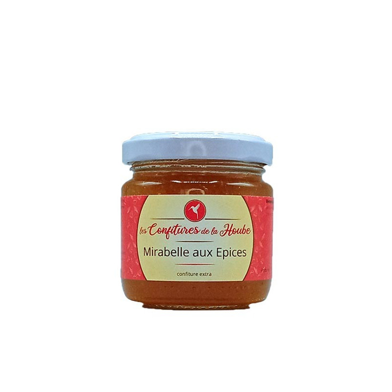 confiture de la hoube artisanale mirabelle aux 3 épices 110gr