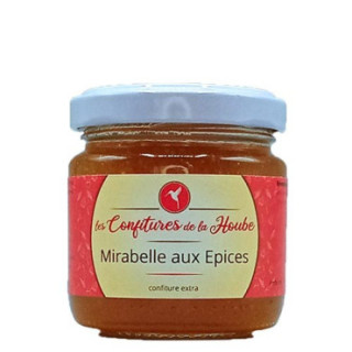 confiture de la hoube artisanale mirabelle aux 3 épices 110gr