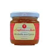confiture de la hoube artisanale mirabelle aux 3 épices 110gr