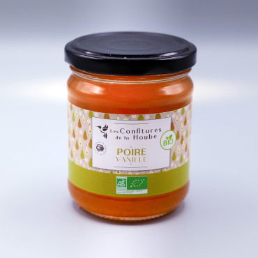 Poire à la Vanille - Confiture BIO 220 gr