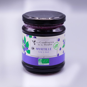 Myrtille Sauvage - confiture artisanale BIO 220gr