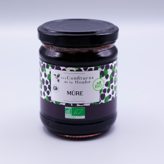 Mûre - confiture artisanale BIO 220gr
