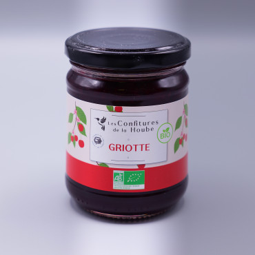 Griotte - Confiture artisanale BIO 220 gr