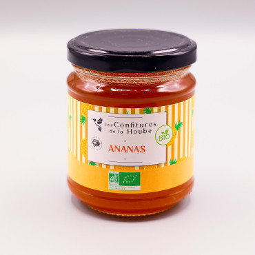 Ananas - confiture artisanale BIO 220 gr