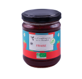 Fraise - Confiture artisanale BIO 220 gr