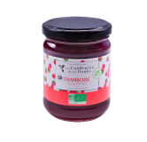 Framboise sans pépins - confiture artisanale BIO 220 gr