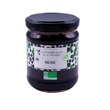 Mûre - confiture artisanale BIO 220gr