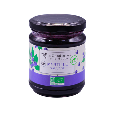 Myrtille Sauvage - confiture artisanale BIO 220gr