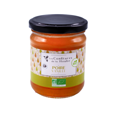 Poire à la Vanille - Confiture BIO 220 gr