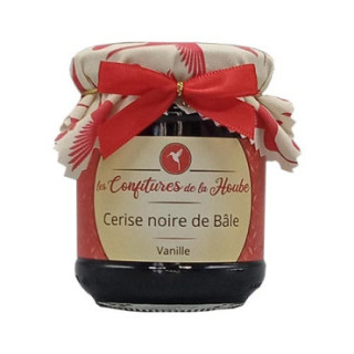 Cerise noire de Bâle Vanille 220 gr Confiture extra