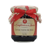 Cerise noire de Bâle Vanille 220 gr Confiture extra