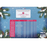 Calendrier de l'Avent 100% fabrication artisanale 100% Les Confitures de La Hoube 24 variétés de confitures différentes