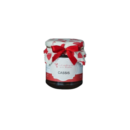 confiture hoube artisanale cassis 220gr