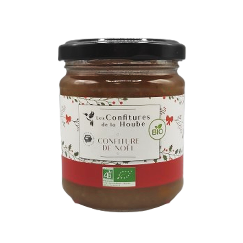 Confiture de Noël 220 gr confiture BIO Confiture de Noël 220 gr confiture BIO